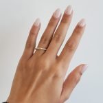 Anillo (2.5 mm) Cintillo Churumbela c/ Diamantes Pave (0.37 Ct) - Oro Amarillo 18Kts - Image 2