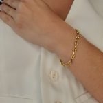 Brazalete (20.5 cm) Tejido Mariner Puff (6.2 mm) c/ Cierre Lobster - Oro Amarillo 18Kts - Image 2