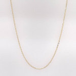 Cadena (40+5 Cms) Fina Cable  / Oro 14Kts