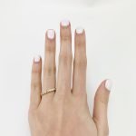 Anillo Infinity Band c/ Zircones - Oro Amarillo 18Kts - Image 2
