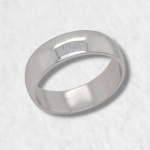 Anillo de Matrimonio - Oro Blanco 14Kts - Image 2