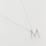 Cadena (40 Cm) c/ Inicial (8 x 11 mm) Diamantes Pavé - Oro 14Kts - Image 59
