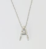 Cadena (40 Cm) c/ Inicial (8 x 11 mm) Diamantes Pavé - Oro 14Kts - Image 27