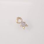Dije Nina c/ Diamantes (0.02Ct) - Oro Amarillo 14Kts - Image 3