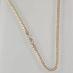 Cadena (55 cm) Maciza Cuban Link - Oro Amarillo 18Kts
