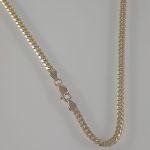 Cadena (40 cm) Maciza Cuban Link - Oro Amarillo 18Kts