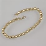 Brazalete (18.5 cm) c/ Esferas (5 mm) - Oro Amarillo 18Kts