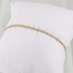 Brazalete (17 cm) Tennis c/ Zircones - Oro Amarillo 14Kts