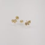 Zarcillos (4 x 6 mm) Piña c/ Esmalte (Screwback/Abridores) - Oro Amarillo 14Kts - Image 11