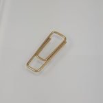 Money Clip (41 x 16 mm) Tubo Redondo Macizo - Oro Amarillo 18Kts - Image 2