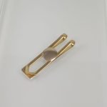 Money Clip (50 x 12 mm) Para Personalizar - Oro Amarillo 18Kts - Image 2