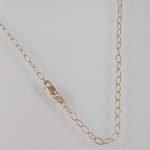Cadena (40 cm) Olvalos Entorchados (2.5 mm) - Oro Rosa 18Kts - Image 2