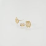 Zarcillos Huggies (10 mm) Cuban Link - Oro Amarillo 14Kts - Image 4