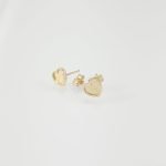 Zarcillos Huggies (10 mm) Cuban Link - Oro Amarillo 14Kts - Image 5