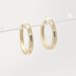 Zarcillos Huggies (10 mm) Cuban Link - Oro Amarillo 14Kts - Image 19