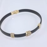Brazalete (18.5 + 1.5 cm) Tejido Chino (7 mm) - Oro Amarillo 14Kts - Image 17