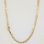 Cadena (65 cm) US Link Macizo (3 mm) - Oro Amarillo 18Kts