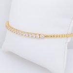 Brazalete (18.5 cm) Tennis c/ Zircones - Oro Amarillo 18Kts