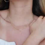 Cadena (40 cm) Maciza Cuban Link (2 mm) - Oro Amarillo 14Kts - Image 2