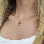 Anillo Abierto 2 Corazones Madre e Hija - Oro Amarillo 14Kts - Image 23