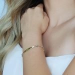 Brazalete (15 cm) Esclava c/ Ojos Turcos - Oro Amarillo 14Kts - Image 2