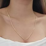 Argollas (19 mm) Doble Tubo Rectangular - Oro Dos Tonos 14Kts - Image 33