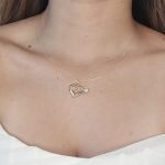 Dije (23 x 17 mm) Corazon Cupido - Oro Amarillo 14Kts - Image 2