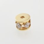 Dije Para Pulsera (Ø 9 mm) Tambor - Oro Amarillo 14Kts - Image 2
