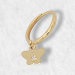 Unitario Huggie c/ Figura - Oro Amarillo 18Kts - Image 11