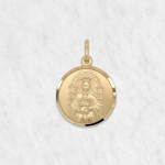 Medalla Virgen Coromoto - Oro Amarillo 18Kts - Image 13