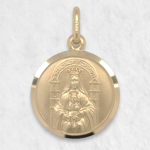 Medalla Virgen Coromoto - Oro Amarillo 18Kts - Image 17