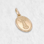 Medalla (12 x 16 mm) Divino Nino - Oro Amarillo 18Kts