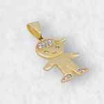 Dije (5 x 8 mm) Numeros - Oro Amarillo 14Kts - Image 17