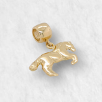 Dije (20 x9 mm) Caballo - Oro Amarillo 14Kts