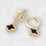 Zarcillos (4 x 6 mm) Mickey c/ Zircones (Screwback/Abridores) - Oro Amarillo 14Kts - Image 5
