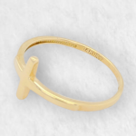 Anillo Compromiso c/ Zircon Central & Aro Zircones Pave - Oro Amarillo 14Kts - Image 12