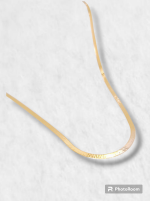 Argollas (19 mm) Doble Tubo Rectangular - Oro Dos Tonos 14Kts - Image 9