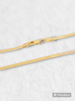 Argollas (19 mm) Doble Tubo Rectangular - Oro Dos Tonos 14Kts - Image 10
