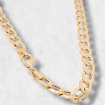 Cadena (60 cm) US Link Light (7 mm) - Oro Amarillo 18Kts