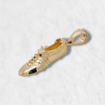 Dije (15 x 5 mm) Zapato Soccer - Oro Amarillo 14Kts