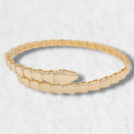Pulsera Serpiente Entramada - Oro Amarillo 14Kts