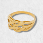 Dije (20 x 30 mm) Figura Calada c/ Zircones Pave - Oro Amarillo 14Kts - Image 5