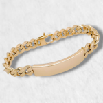 Brazalete Esclava Tejido Monaco Light - Oro Amarillo 18Kts