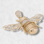 Dije Corazon Puff Reversible - Oro Amarillo 18Kts - Image 12