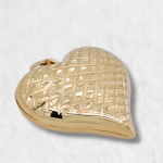 Dije Corazon Puff Reversible - Oro Amarillo 18Kts - Image 18