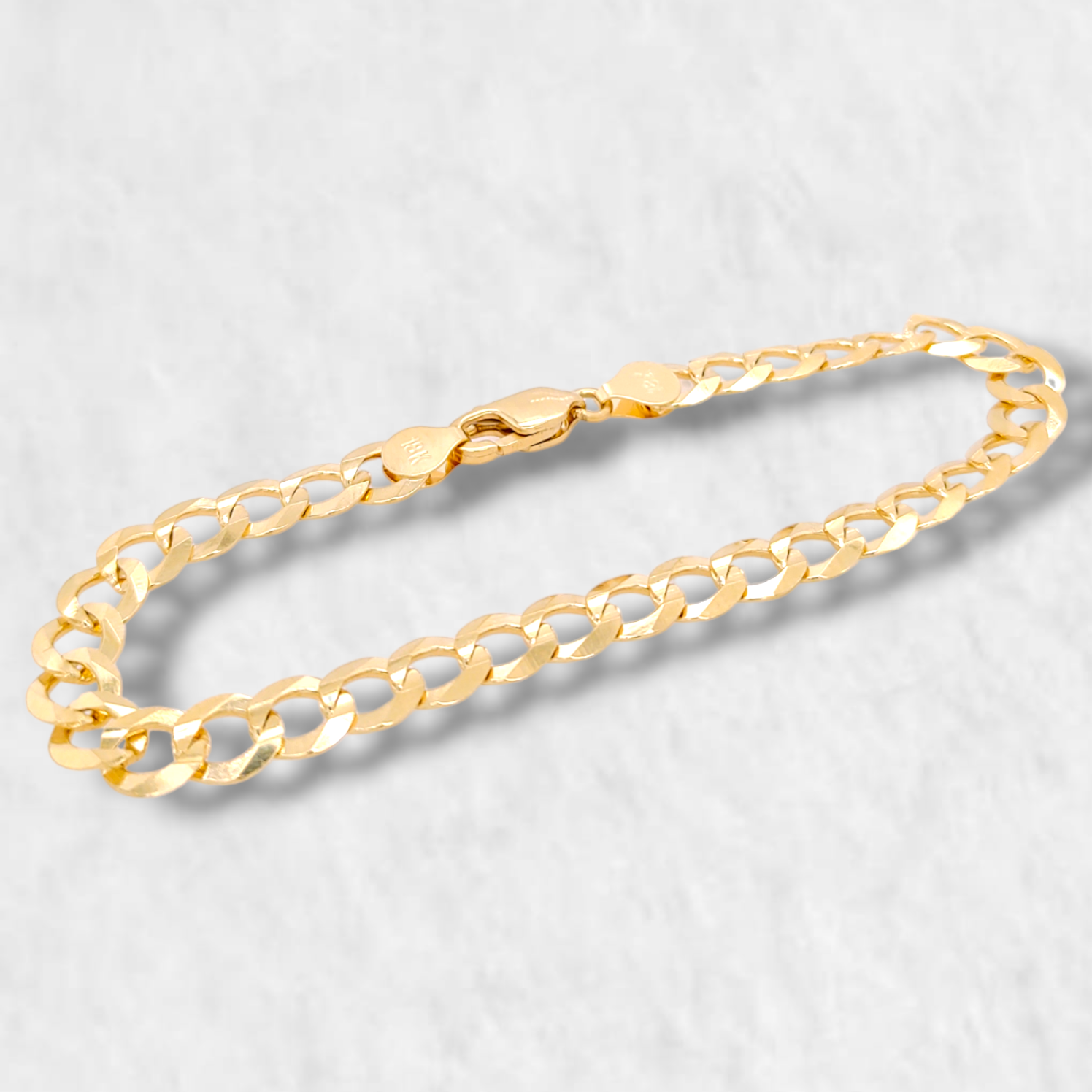 Photoroom-20240229_142021-e1709235788587 Brazalete (7 mm) US Link Macizo - Oro Amarillo 18Kts - Image 1