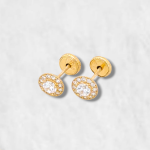 Zarcillos (7 mm) Zircon c/ Marco Greca - Oro Amarillo 18Kts - Image 8