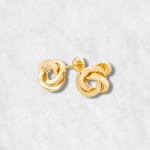 Zarcillos (7 mm) Zircon c/ Marco Greca - Oro Amarillo 18Kts - Image 9
