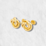 Zarcillos (7 mm) Zircon c/ Marco Greca - Oro Amarillo 18Kts - Image 10