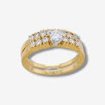 Anillo Cintillo c/ Diamantes (0.50 Ct) - Platino - Image 35
